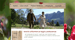 Desktop Screenshot of biggis-landhausmode.com